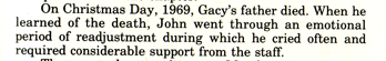 John Wayne Gacy Fathers Death